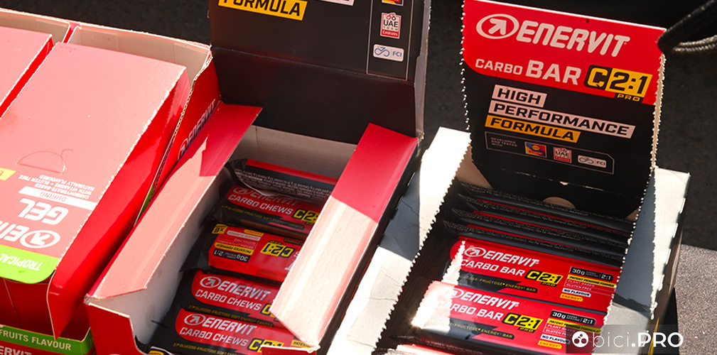 Campionati del mondo Kigali 2025, gel Enervit al sodio