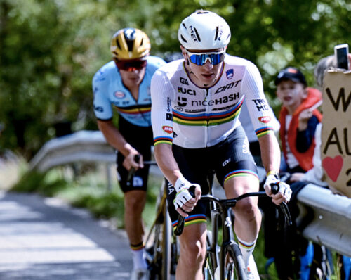 Tadej Pogacar e Remco Evenepoel, Europeo 2025
