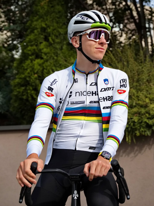 Tadej Pogacar, maglia iridata