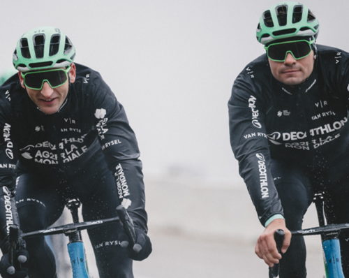 Van Rysel, le due nuove giacche RCR-R PRO: antipioggia, antivento e antipioggia, Decathlon AG2R La Mondiale