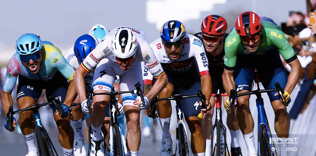 Matteo Malucelli e Tim Merlier e Jonathan Milan