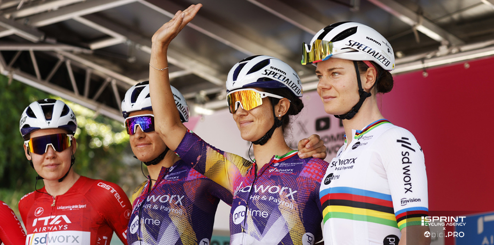 Elena Cecchini, SD Worx-Protime, Lotte Kopecky