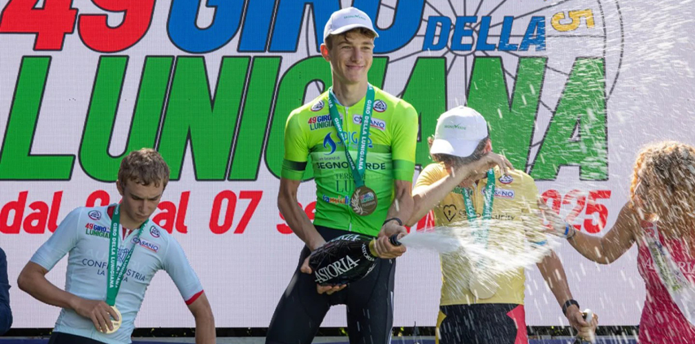 Seff Van Kerckhove, Belgio, Decatlhon AG2R U19, Giro della Lunigiana 2025