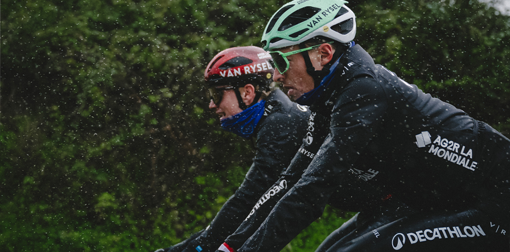 Van Rysel, giacca Antivento e Antipioggia RCR-R PRO, Decathlon AG2R La Mondiale