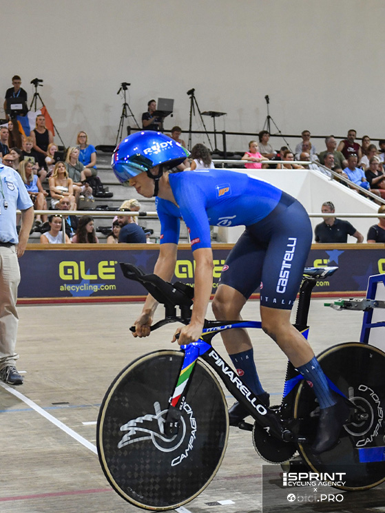 Per la Venturelli, reduce dal titolo europeo U23 a cronometro, sarà il primo test nel quartetto