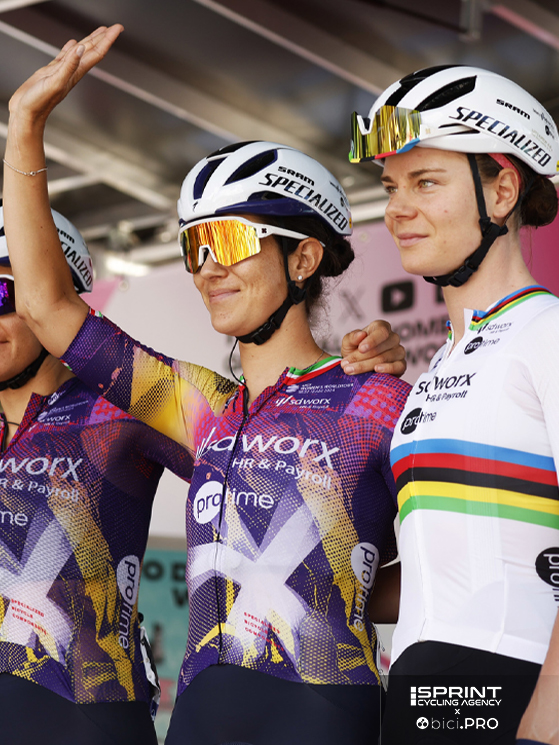 Elena Cecchini, SD Worx-Protime, Lotte Kopecky