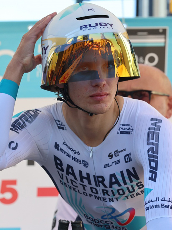Marco Andreaus, campionato italiano crono a squadre, Bahrain Victorious Development Team 2025