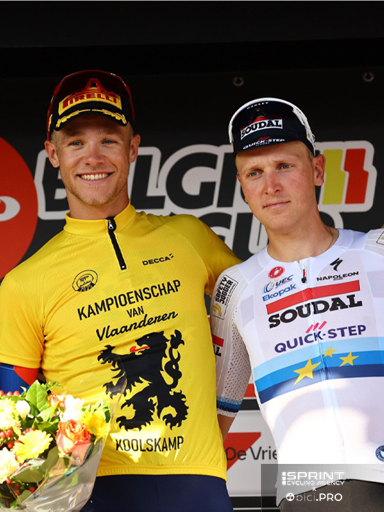 Jonathan Milan, Lidl-Trek, Tim Merlier, Soudal-QuickStep Kampioenschap Van Vlaanderen 2025