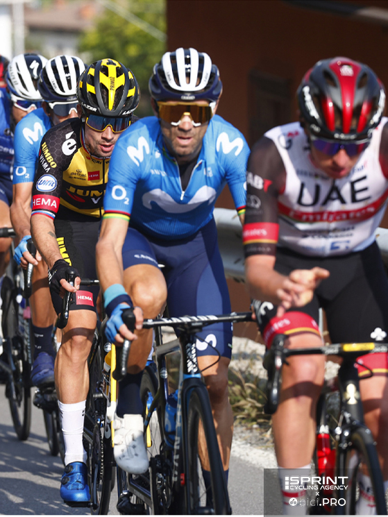 Lombardia 2021, Tadej Pogacar, Alejandro Valverde