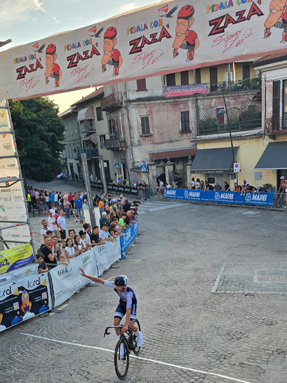 Gabriele Scagliola, strada, Pedala con Zazà