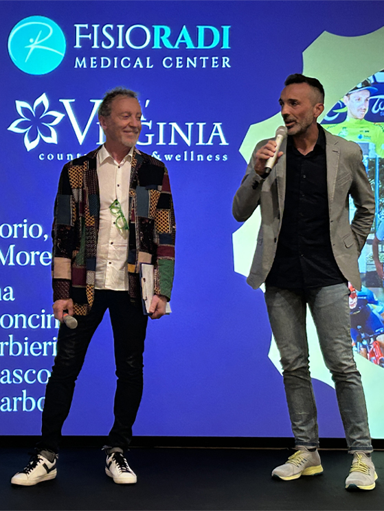 Maurizio Radi e Giacomo Rossi, gli organizzatori della Serata