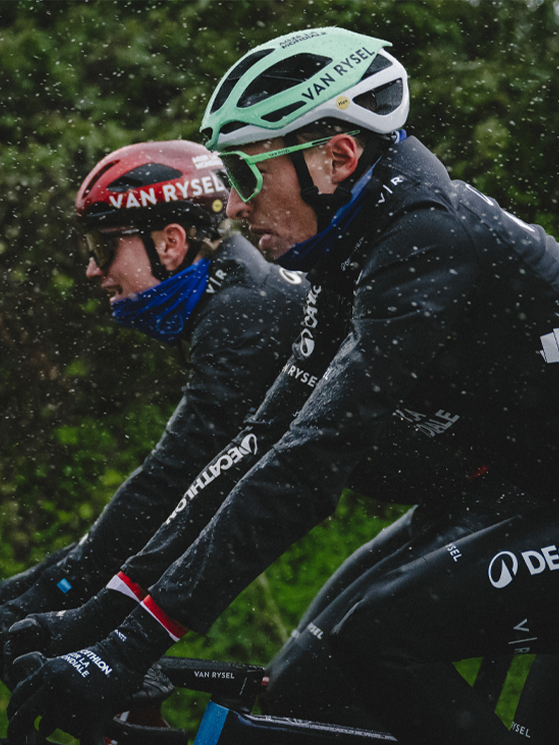 Van Rysel, giacca Antivento e Antipioggia RCR-R PRO, Decathlon AG2R La Mondiale