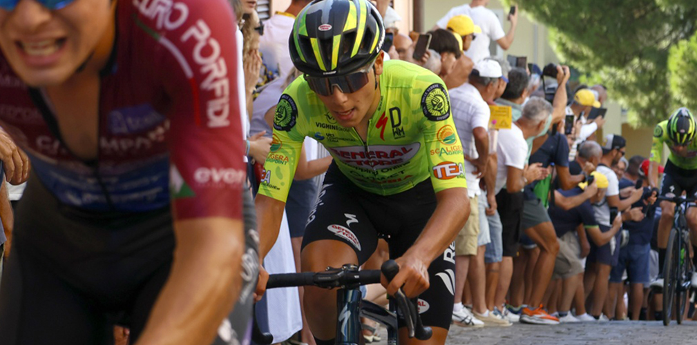 Gran Premio Capodarco 2025, Tommaso Bosio, General Store, in azione sul muro (photors.it)