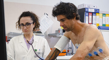 Visite Jayco AlUla all’Istituto delle Riabilitazioni Riba di Torin, Michael Matthews