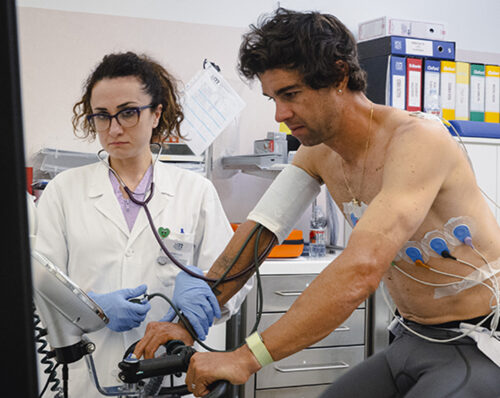 Visite Jayco AlUla all’Istituto delle Riabilitazioni Riba di Torin, Michael Matthews