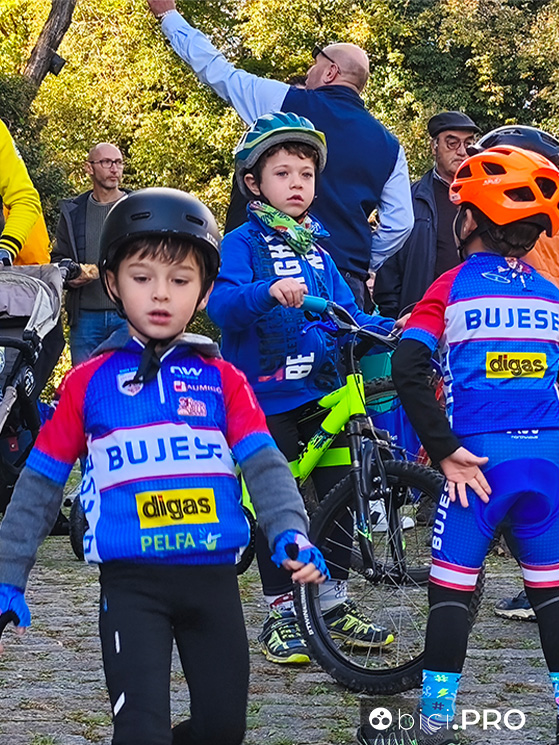 Alla gimkana hanno partecipato anche i bimbi più piccoli, delle categorie promozionali