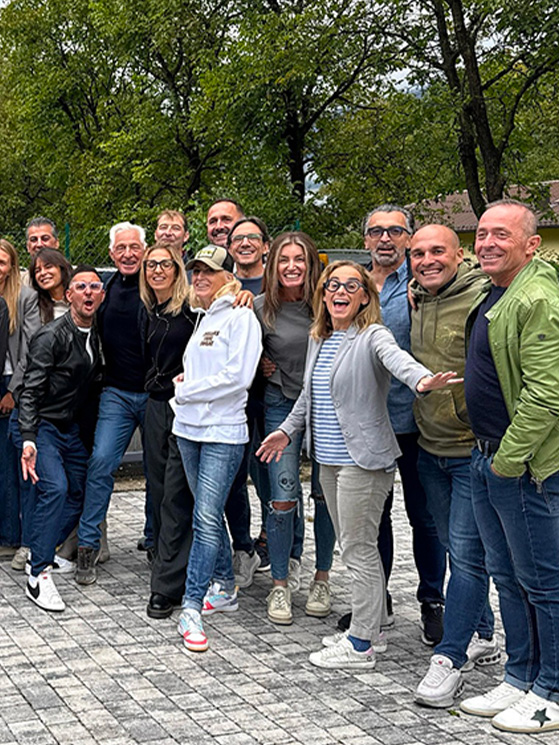 Pranzo di festa per Stefano Casagranda