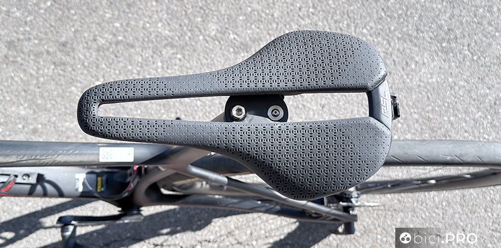 La sella Trek con la tecnologia AirLoom, stampo 3D reticolare