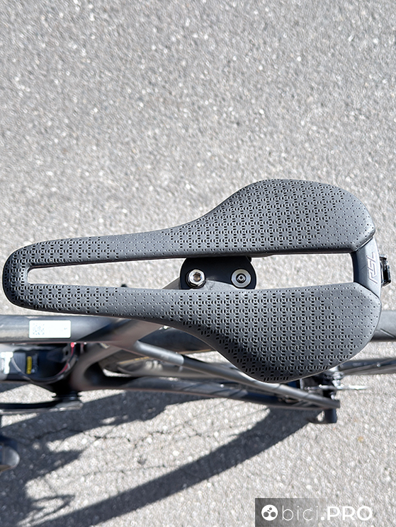 La sella Trek con la tecnologia AirLoom, stampo 3D reticolare