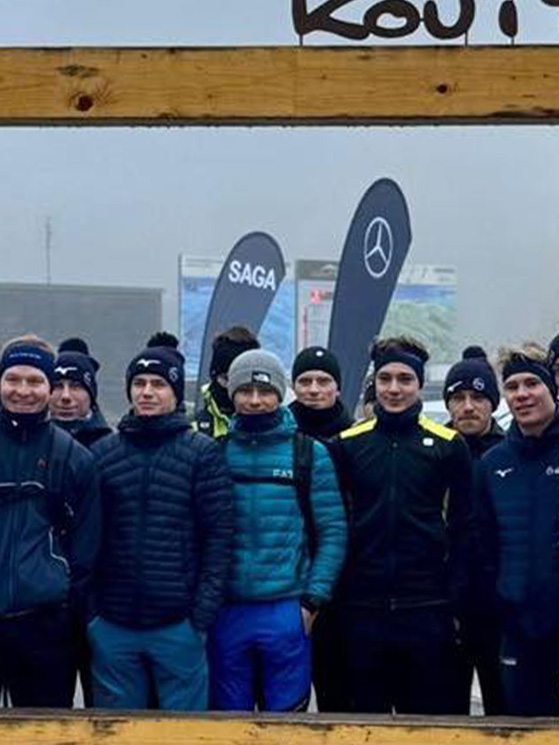 Alcuni ragazzi del team per il 2026 durante il primo raduno svolto la scorsa settimana