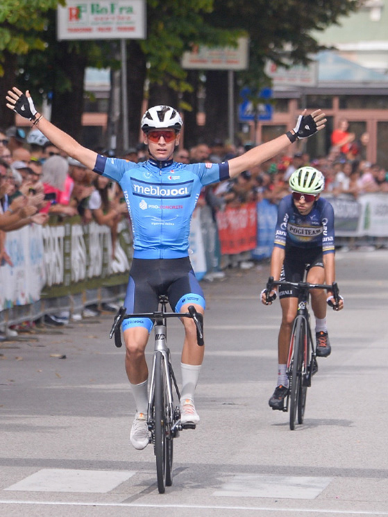 Maks Olenik vincitore della Coppa d'Oro su Keun, suo connazionale. Gli sloveni hanno vinto più gare in Italia
