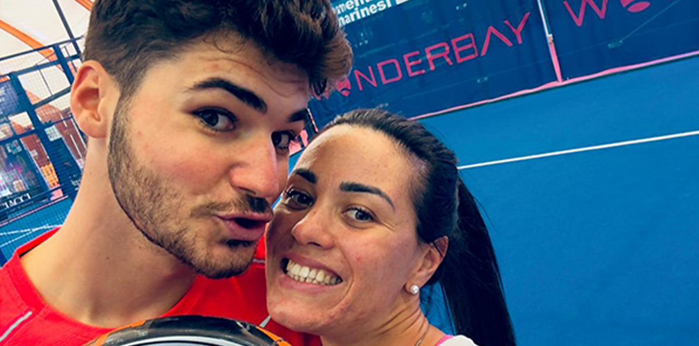 Oltre alle vacanze, nella off-season di Barbieri c'è stato spazio anche per il padel col fidanzato Manlio Moro