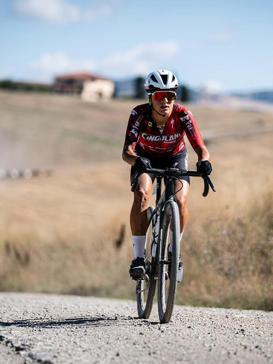 D'estate la Borello ha privilegiato il gravel, vincendo il titolo nazionale e finendo seconda alle World Series in Sardegna