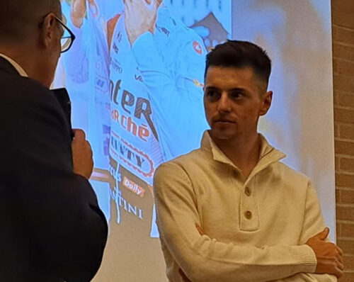 Francesco Busatto è nato l'1 novembre 2002 a Bassano del Grappa ed abita a Mussolente (foto Fan Club Busatto)