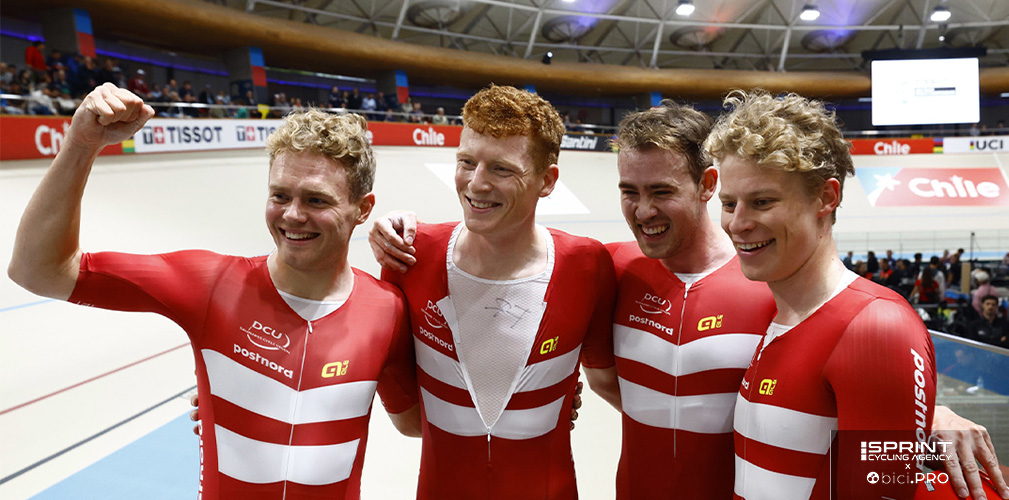 Il quartetto danese oro agli ultimi mondiali, nonostante profondi tagli al budget per la pista