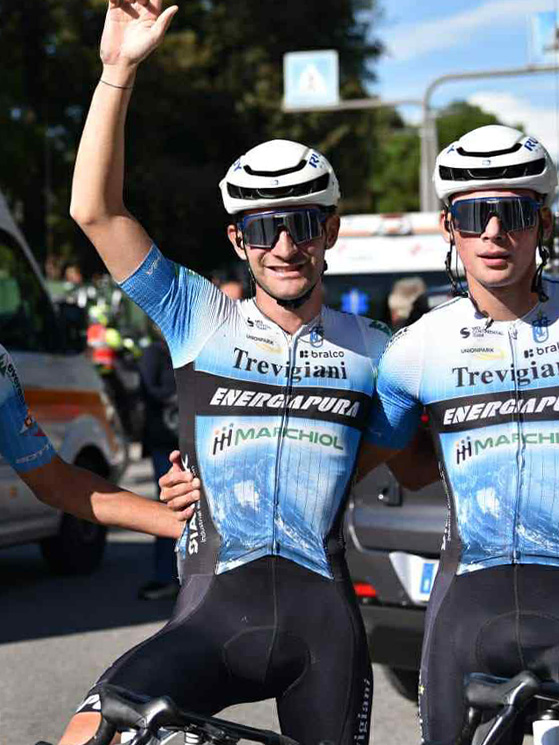 Riccardo Perani e Roberto Fabbro, i due elementi che si sono messi più in luce nella stagione