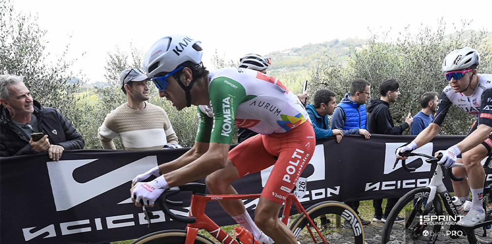 Gaffuri ha corso gli ultimi tre mesi del 2025 nella Polti VisitMalta emergendo nelle classiche di fine stagione