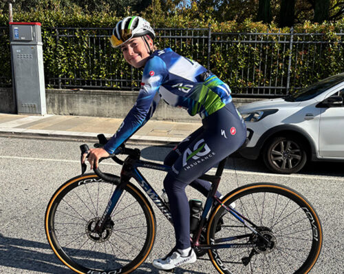 Gaia Masetti è nata il 26 ottobre 2001. Dopo 4 stagioni alla AG Insurance Soudal, nel 2026 correrà nella Picnic PostNL