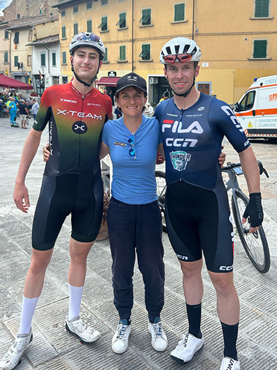 Scandolara gestisce la Down Under Cycling Academy con base nel veronese per insegnare il ciclismo a corridori di Paesi lontani