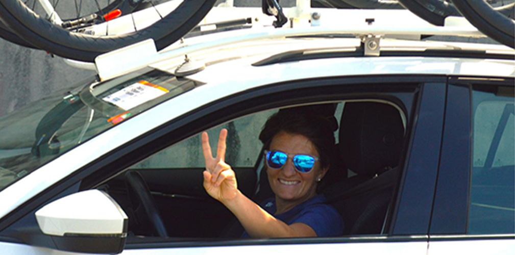 Valentina è decisamente multi-tasking essendo anche diesse del WCC Team dell'UCI