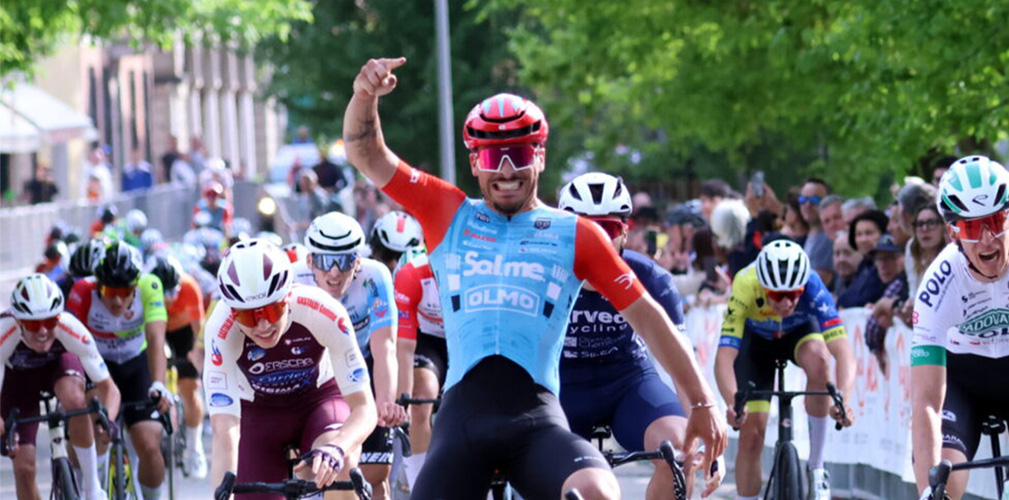 Lorenzo Anniballi, qui vincitore al Memorial Mantovani, uno dei corridori confermati per il 2026