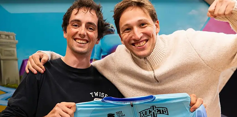 Bas Tietema, a destra, insieme al nuovo acquisto Victor Lafay dal quale ci si attende tanto