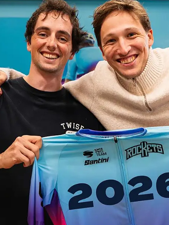 Bas Tietema, a destra, insieme al nuovo acquisto Victor Lafay dal quale ci si attende tanto