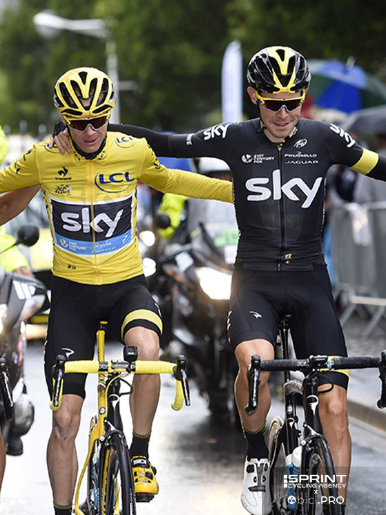Tour de France 2015, Chris Froome Luke Rowe