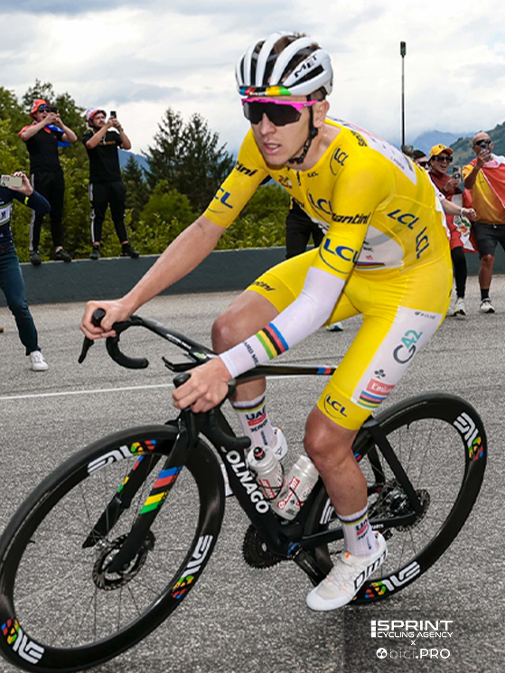 Tour de France 2025, Tadej Pogacar, Col de la Loze