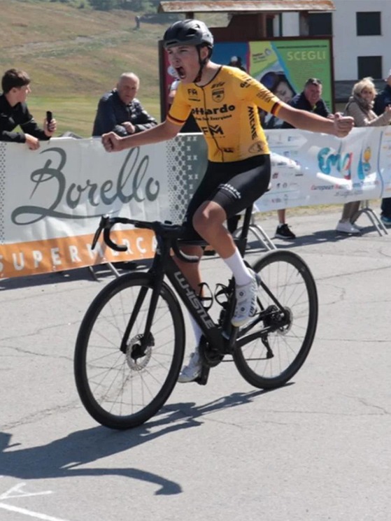 Collegno-Sestriere 2025, 104,5 chilometri, Andrea Cobalchini, Gottardo Giochi Caneva