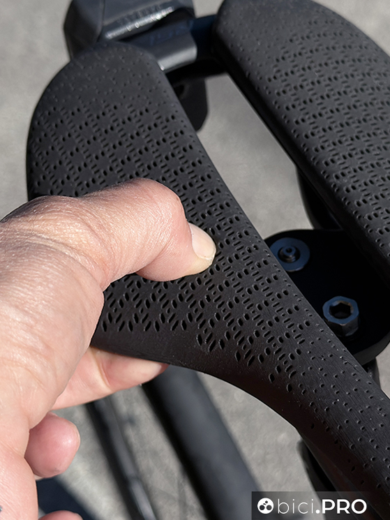 La sella Trek con la tecnologia AirLoom, stampo 3D reticolare