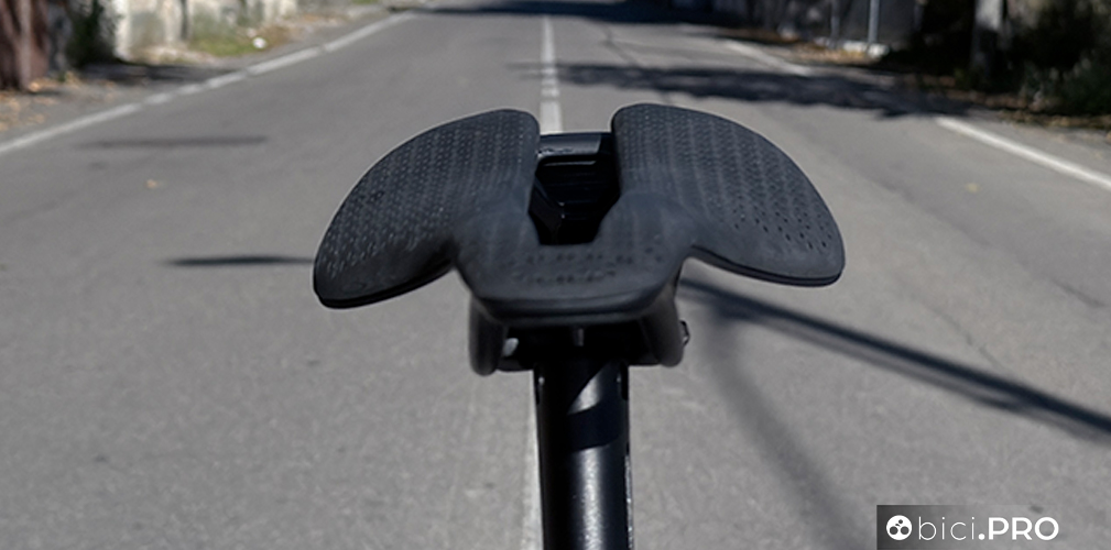 La sella Trek con la tecnologia AirLoom, stampo 3D reticolare