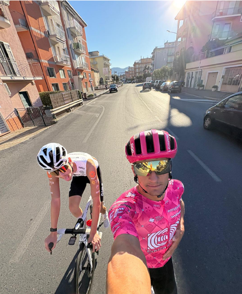 Filippo Agostinacchio, EF Education-EasyPost-Oalty, Liguria, novembre 2025