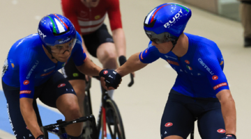 Juan David Sierra e Davide Stella, madison, mondiali pista 2025, Santiago del Cile