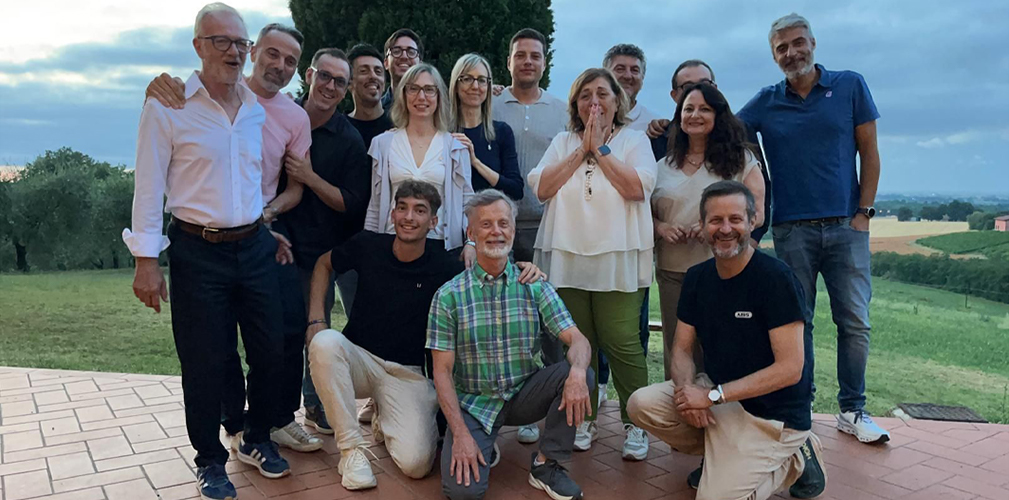 Il team di Abus Italia, una squadra molto affiatata