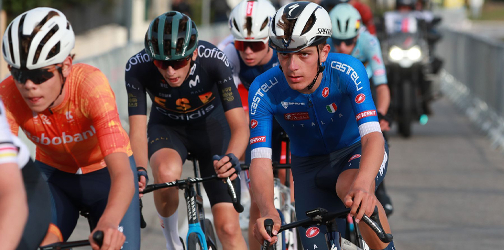Roberto Capello, Italia, europeo juniores 2025 (Philippe Pradier/DirectVelo)