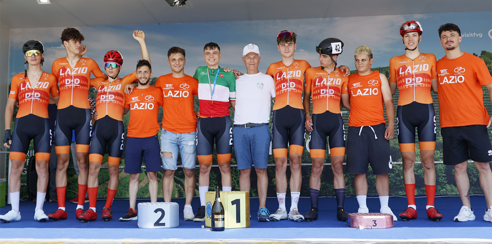 Campionato italiano juniores Trieste 2025, Lazio, Team Coratti, Vincenzo Carosi