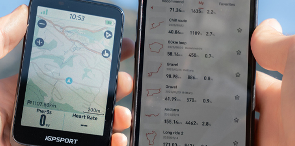 IGPSPORT, ciclocomputer