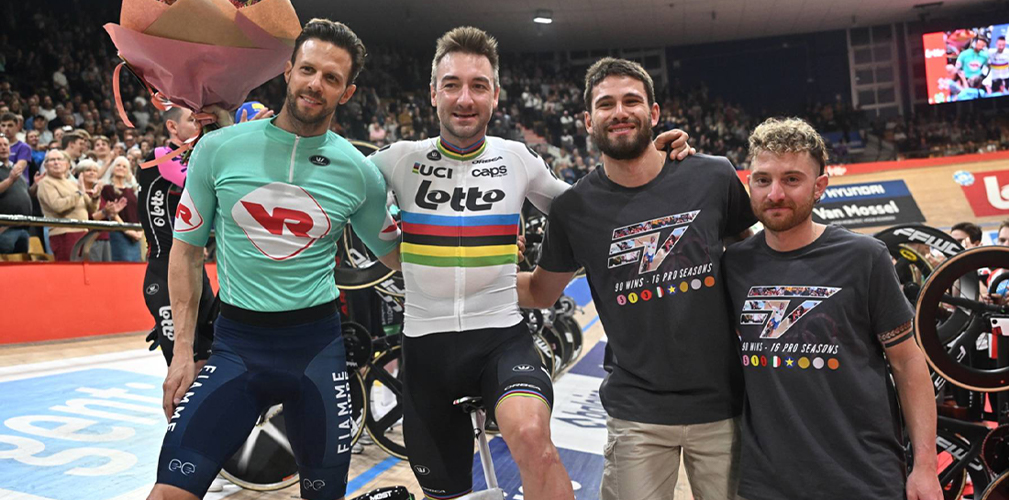 Michele Scartezzini, Elia Viviani,Filippo Ganna, Simone Consonni, Sei Giorni di Gand 2025