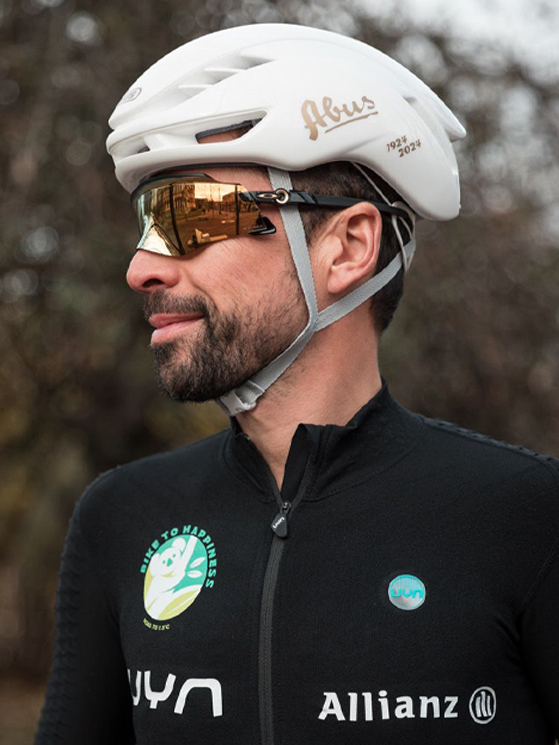 Omar di Felice, testimonial Abus